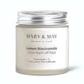 Mary & May Lemon Niacinamide Glow Wash off Pack - 125g