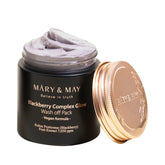 Mary & May Blackberry Glow Wash Off Pack - 125g