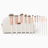 BH Cosmetics Rose Romance - 12 Pieces Brush Set With Bag