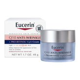 Eucerin Q10 Anti-Wrinkle and Pro Retinol Night Cream - 48g