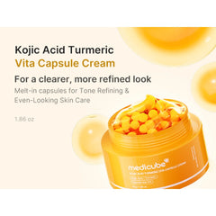 Medicube Kojic Acid Turmeric Vita Capsule Cream