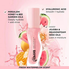 Gisou Honey Infused Lip Oil Watermelon Sugar - 8ml