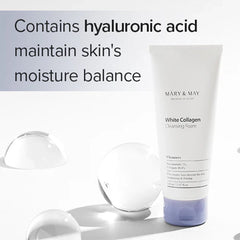 Mary & May White Collagen Cleansing Foam - 150ml