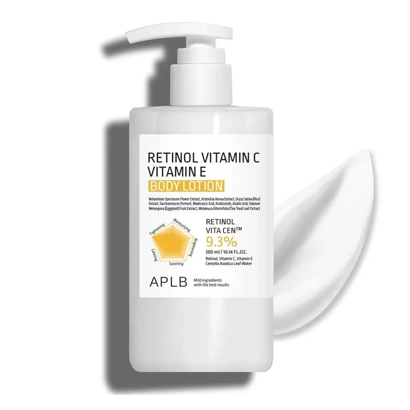 APLB Retinol Vitamin C Vitamin E Body Lotion - 300ml