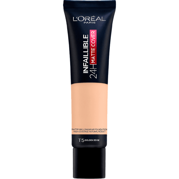 L'Oreal Infallible 24H Matte Foundation - 115 Golden Beige