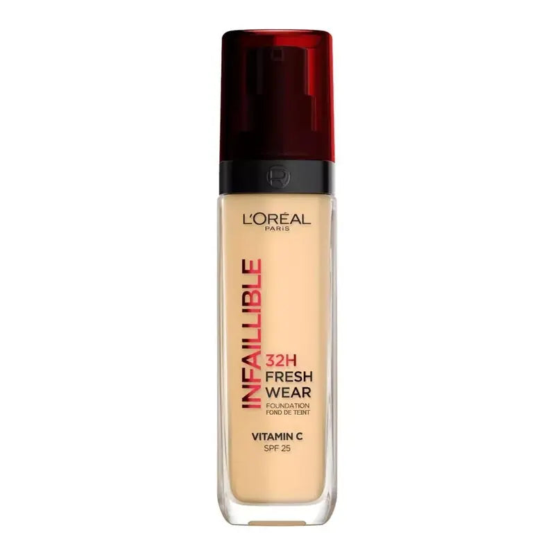 LOreal Paris Infallible 32H Freshwear Liquid Foundation 30ml - 015 Neutral
