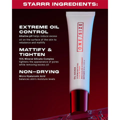 One/Size Oil Sucker Extreme Mattifying Alkaline Primer - 30ml