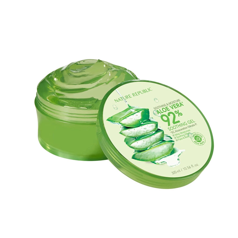 Nature Republic Aloe Vera 92% Soothing & Moisture Soothing Gel - 300ml