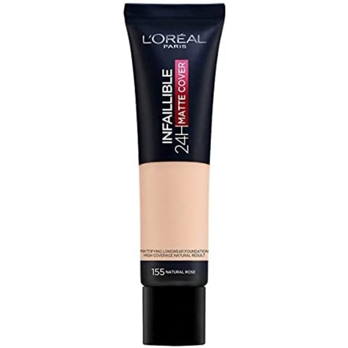 L'Oreal Infallible 24H Matte Foundation - 155 Natural Rose