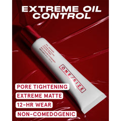One/Size Oil Sucker Extreme Mattifying Alkaline Primer - 30ml