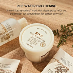 Skinfood Rice Daily Brightening Mask Wash Off - 210g