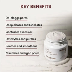 innisfree Super Volcanic Pore Clay Mask - 100ml