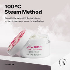 Nature Republic Shea Butter Ultra Steam Cream - 100ml