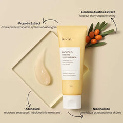iUNIK Propolis Vitamin Sleeping Mask - 60ml