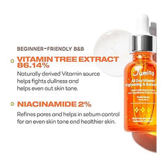 Jumiso All Day Vitamin Brightening & Balancing Facial Serum - 30ml