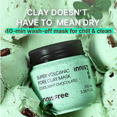 innisfree Super Volcanic Pore Clay Mask Mint Choco - 100ml