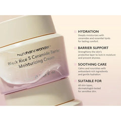 Haruharu Wonder Black Rice 5 Ceramide Barrier Moisturizing Cream - 50ml