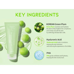OOTD Green Plum Low PH Cleansing Gel - 200ml