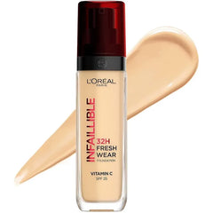 LOreal Paris Infallible 32H Freshwear Liquid Foundation 30ml - 125 Warm Dore