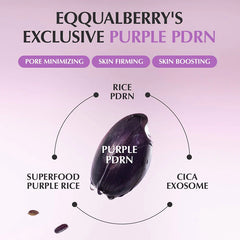 Eqqualberry Purple PDRN Pore Minimizing Serum - 30ml
