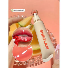 Sheglam Crystal Glaze Moisturizing Lip Care 10ml - Melon Pop