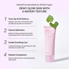Celimax Heart Pink Tone Up Sun Cream - 40ml