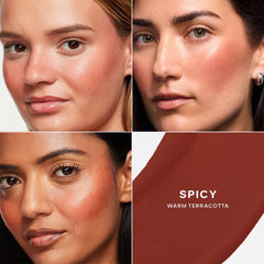 Saie Dew Blush Liquid Cheek Flush 12ml - Spicy