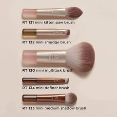 Real Techniques New Nudes 2.0 On The Glow Mini Brush Kit