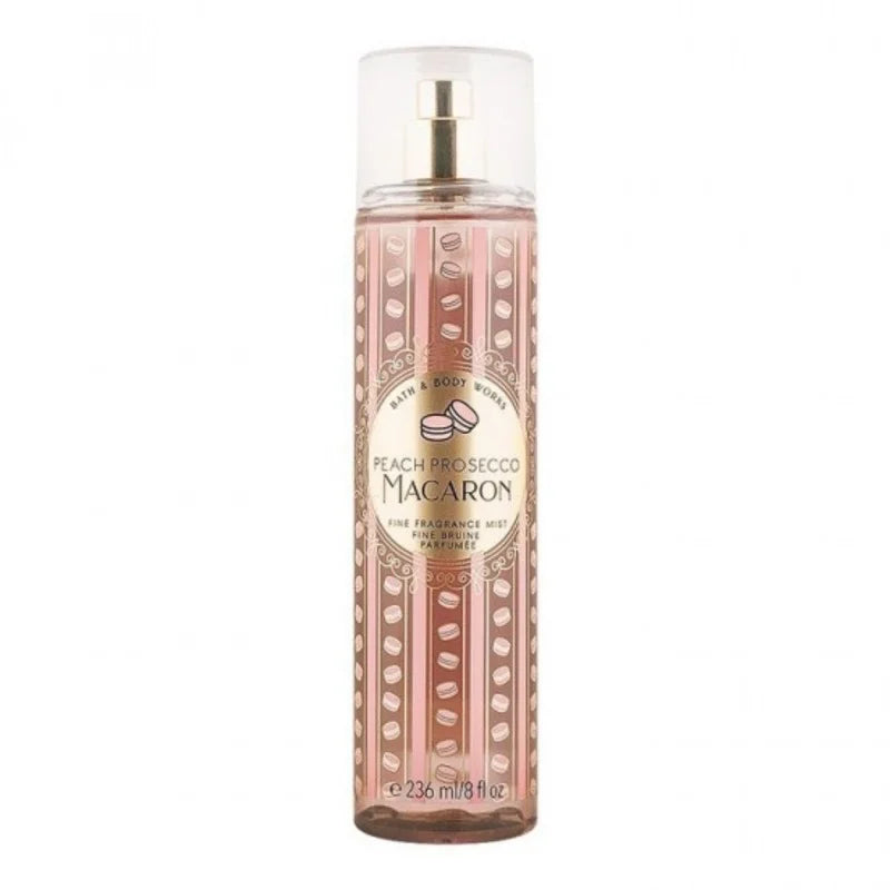 Bath and Body Works Peach Prosecco Macaron Fine Fragrance Mist - 236ml