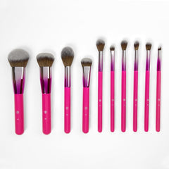 BH Cosmetics Midnight Festival - 10 Piece Brush Set