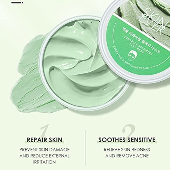Skin Ever Centella Clay Face Mask 80g