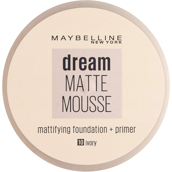 Maybelline Dream Matte Mousse Foundation - 10 Ivory