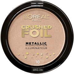 L'Oreal Crushed Foil Metallic Highlighter Illuminator - 10 Rose Quartz