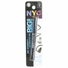 NYC Big Bold Gel Intensity Eyeliner - 001 Leather Black
