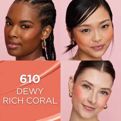 Loreal Paris Lumi Le Liquid Blush - 610 Dewy Rich Coral