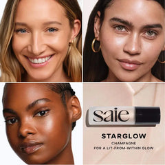 Saie Glowy Super Gel Dewy Illuminating Fluid - Starglow