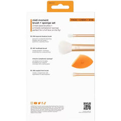 Real Techniques Midi Moment Face + Cheek + Eye Makeup Set