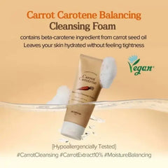 Skinfood Carrot Carotene Balancing Cleansing Foam - 150ml