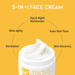 OOTD Beauty Snail Mucin Lifting Cream  - 100ml