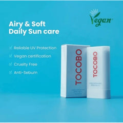 TOCOBO Cotton Soft Sun Stick SPF50 Plus PA - 19g