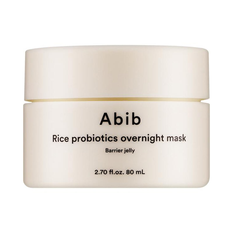 Abib Rice Probiotics Overnight Mask Barrier Jelly - 80ml