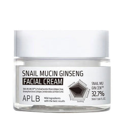APLB Snail Mucin Ginseng Facial Cream - 55ml