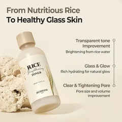 Skinfood Rice Brightening Toner - 160ml