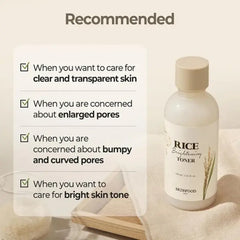 Skinfood Rice Brightening Toner - 160ml