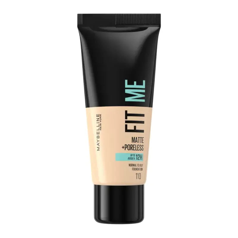 Maybelline Fit Me Matte + Poreless Foundation - 110 Porcelain