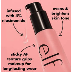 e.l.f. Power Grip Primer and 4 Percent Niacinamide - 24ml