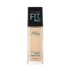 Maybelline Fit Me Matte and Poreless Foundation Normal to Oily Skin - 118 Light Beige