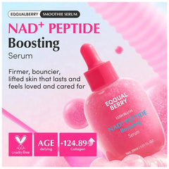 Eqqualberry Lush Blush NAD + Peptide Boosting Serum - 30ml