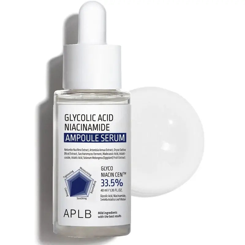 APLB Glycolic Acid Niacinamide Ampoule Serum - 40ml