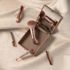 Real Techniques New Nudes 2.0 On The Glow Mini Brush Kit